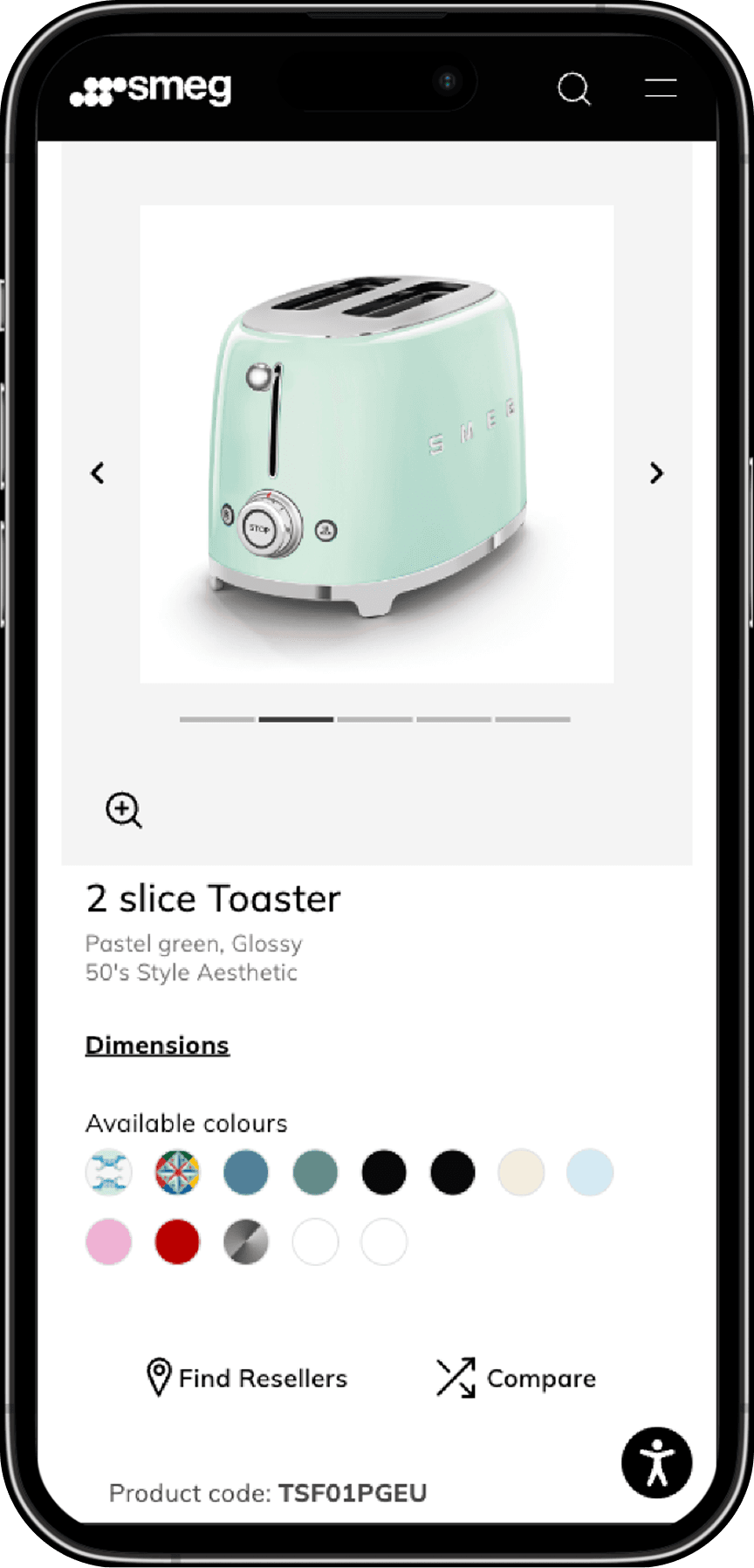 Product Detail Page (PDP) — Before